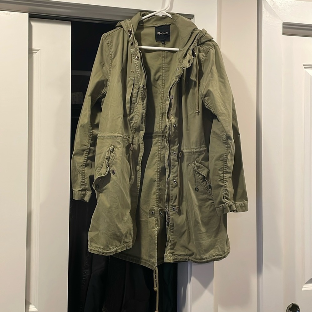 Madewell Tilden Jacket Army Military Green